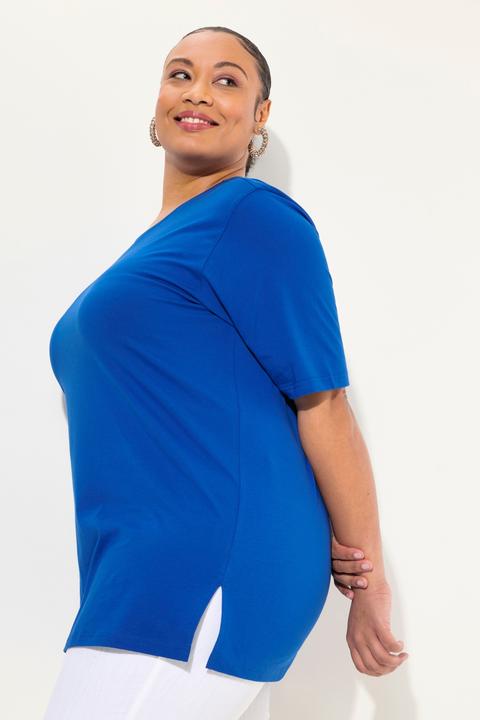 Immagine prodotto Ulla Popken Maglia dal taglio morbido con scollo rotondo e mezze maniche (42, 44)