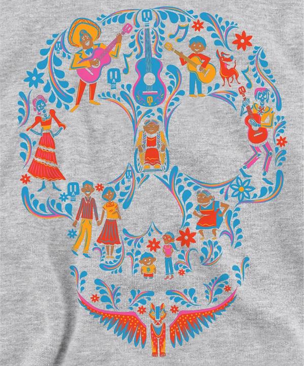 Produktbild La Maison du Coco Day Of The Dead Skull Kapuzenpullover (128)