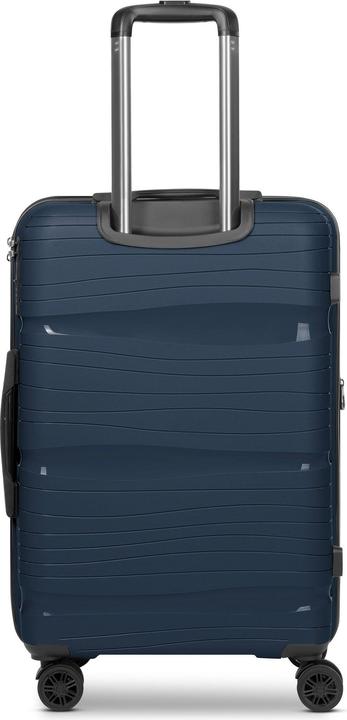 Produktbild D&N Travel Line 4300-Plus 4 Rollen Trolley M 65 cm mit Dehnfalte (58 l)
