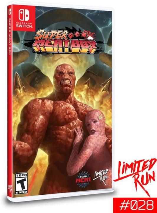 Immagine prodotto Limited Run Super Meat Boy ( Games) (import) (Switch, Switch Lite, Switch OLED, EN)
