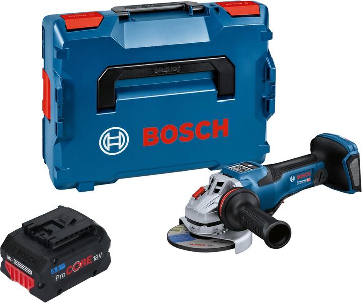 Actual product image Bosch Professional GWS 18V-15 PSC Professional cordless angle grinder 18 V 125 mm BITURBO Brushless + 1x ProCORE (125 mm)
