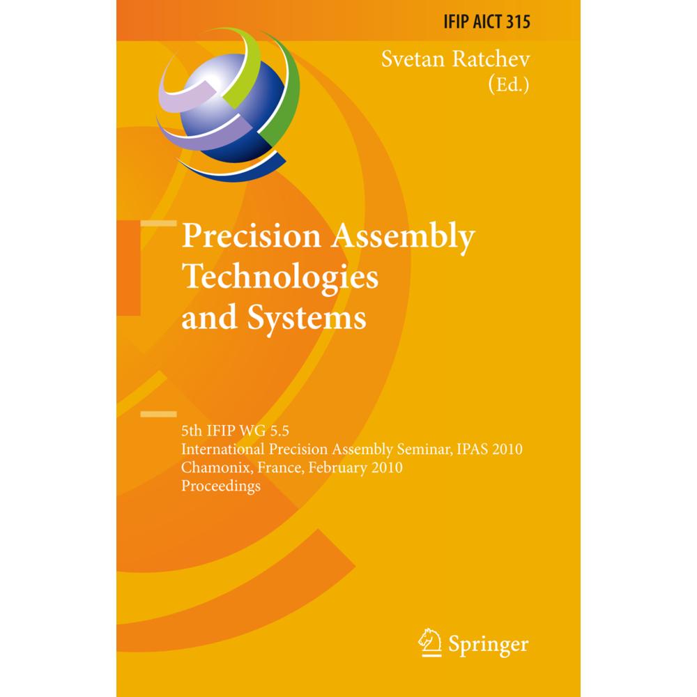 Precision Assembly Technologies and Systems, Fachbücher von Svetan Ratchev