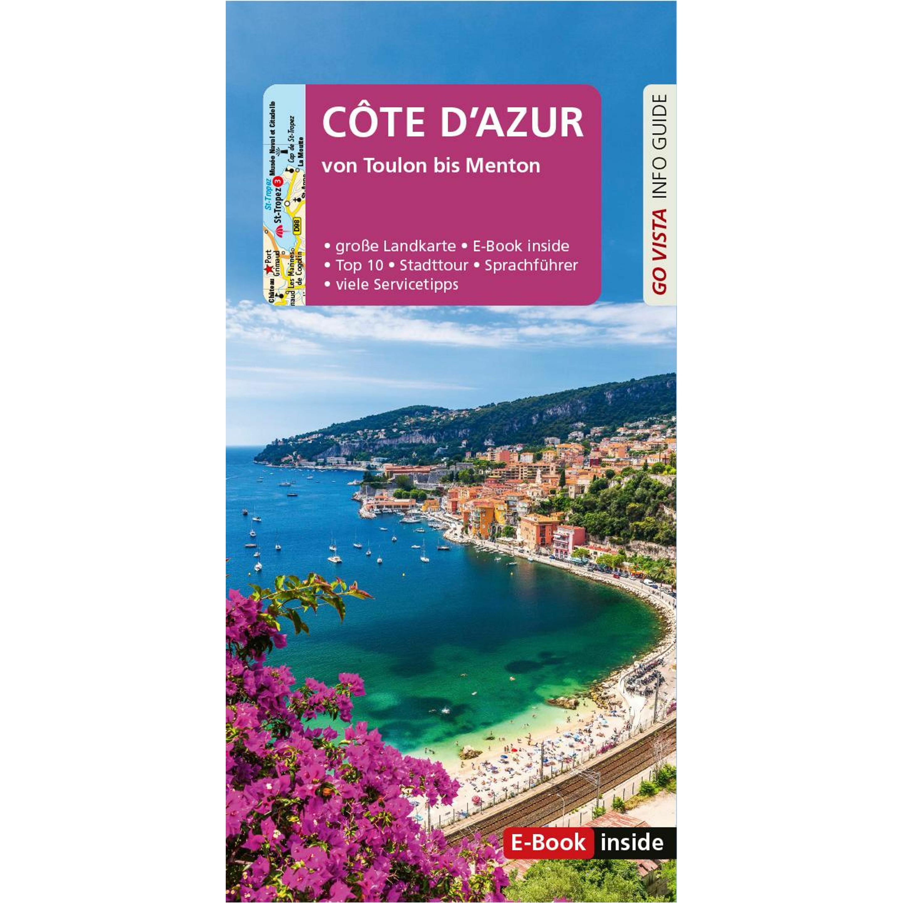GO VISTA: Reiseführer Côte d'Azur, Ratgeber von Manuela Blisse, Uwe Lehmann