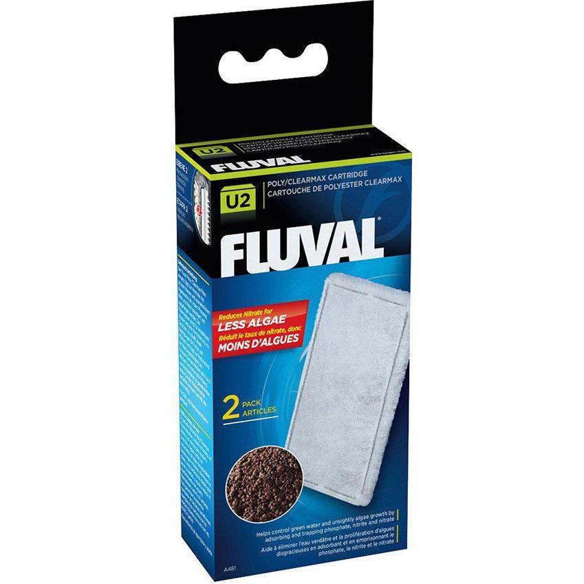 Fluval Poly/Clearmax filter cartridge U2 - (126.2481), Aquarium Filter
