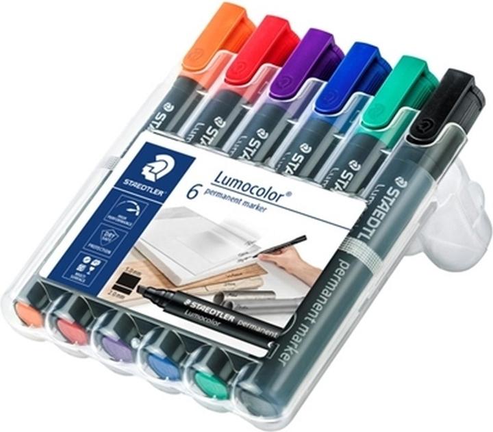 Immagine prodotto Staedtler 350 Lumocolor perm marker 6pcs (6x)