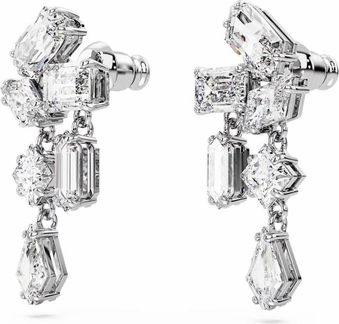 Produktbild Swarovski Mesmera Drop Ohrhänger Verschiedene Schliffe Weiss (Swarovski Metall)