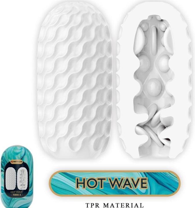 Actual product image Pretty Love - Venus X 15 Mã„Nnliche Masturbatoren Aus Silikon, Weiss