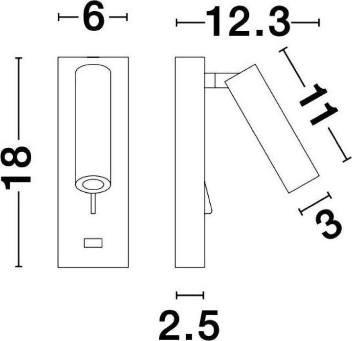 Produktbild Nova Luce Fuse (210 lm)