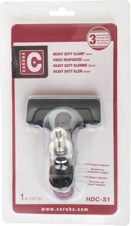Image du produit Caruba Heavy Duty Agrafe acier Adaptateur de tourillon