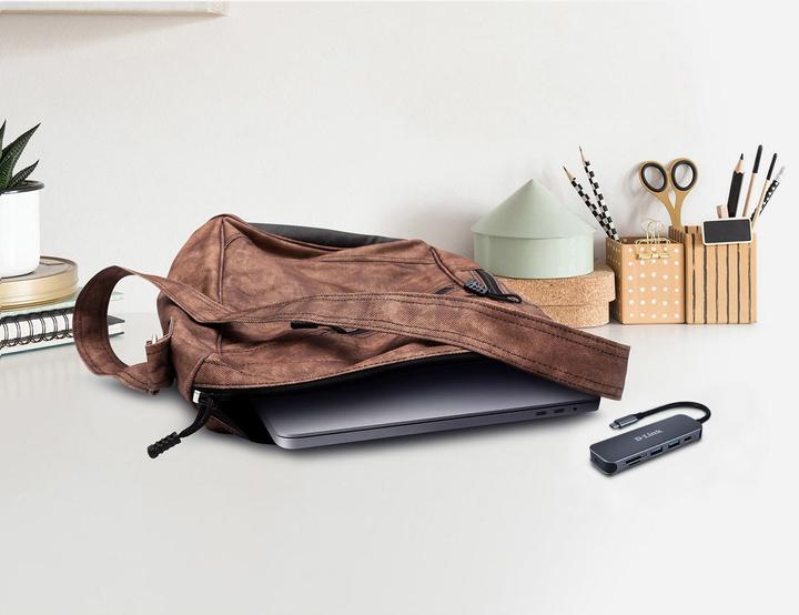 Image du produit D-Link DUB-2325 (USB-C, 6 ports)