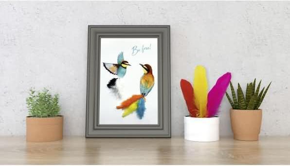 Actual product image Ursus Feathers 100g, Multicoloured