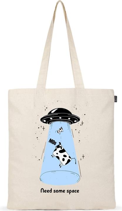 Produktbild Only-Bags.Store Stoffbeutel, Tote Bag Aesthetic, Einkaufstasche Canvas Tote Bag & Stoffbeutel