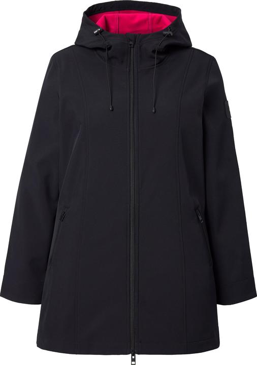 Produktbild Ulla Popken HYPRAR Long-Softshelljacke, wasserabweisend, A-Linie (42, 44)