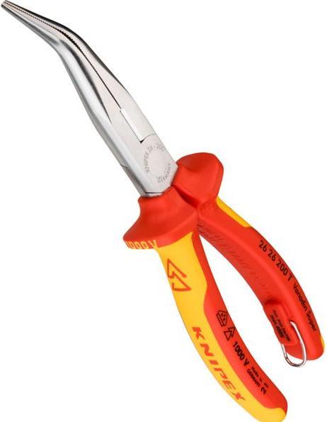 Produktbild Knipex Flachrundzange mit Schneide (200 mm)