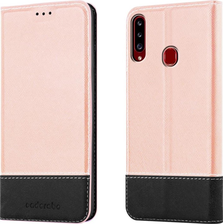 Produktbild Cadorabo X-Wallet Kunstlederkombi Hülle (Samsung Galaxy A20s)