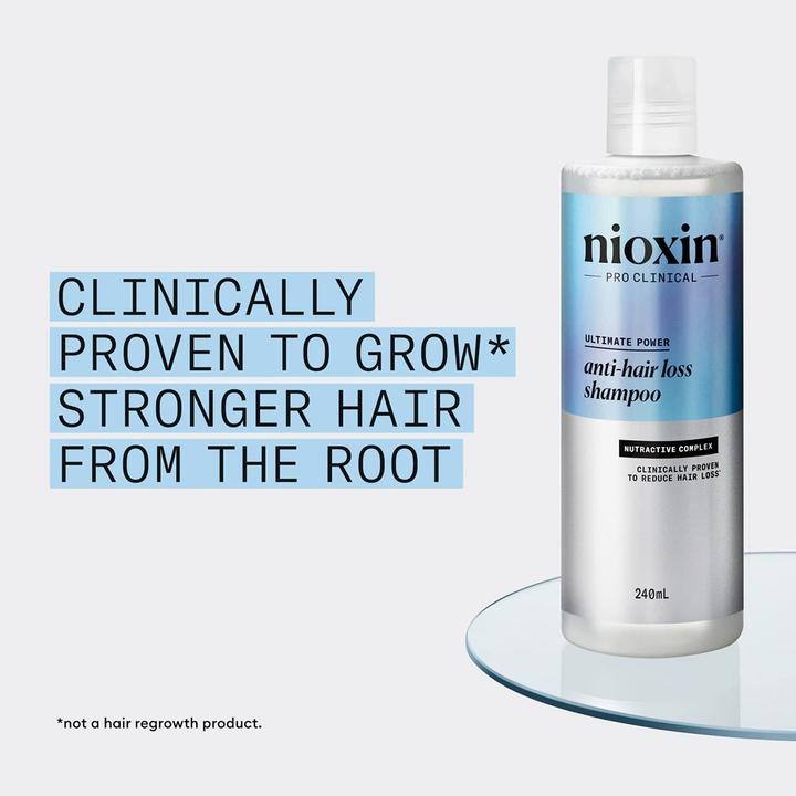 Produktbild Nioxin Anti-Haarausfall Shampoo - Shampoo gegen Haarausfall 240ml (Flüssiges Shampoo, 240 ml)