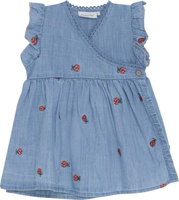 Minymo Babygirl kurzärmeliges Wickelkleid