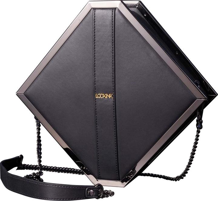 Lockink Mysterious Square Kink Bag  schwarz