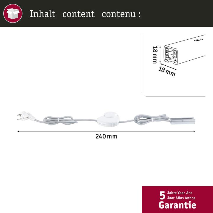 Immagine prodotto Paulmann Alimentatore URail con interruttore