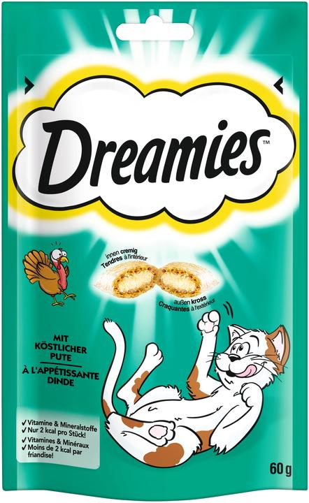 Produktbild Dreamies Katzensnacks Mit Pute (Adult, 60 g)
