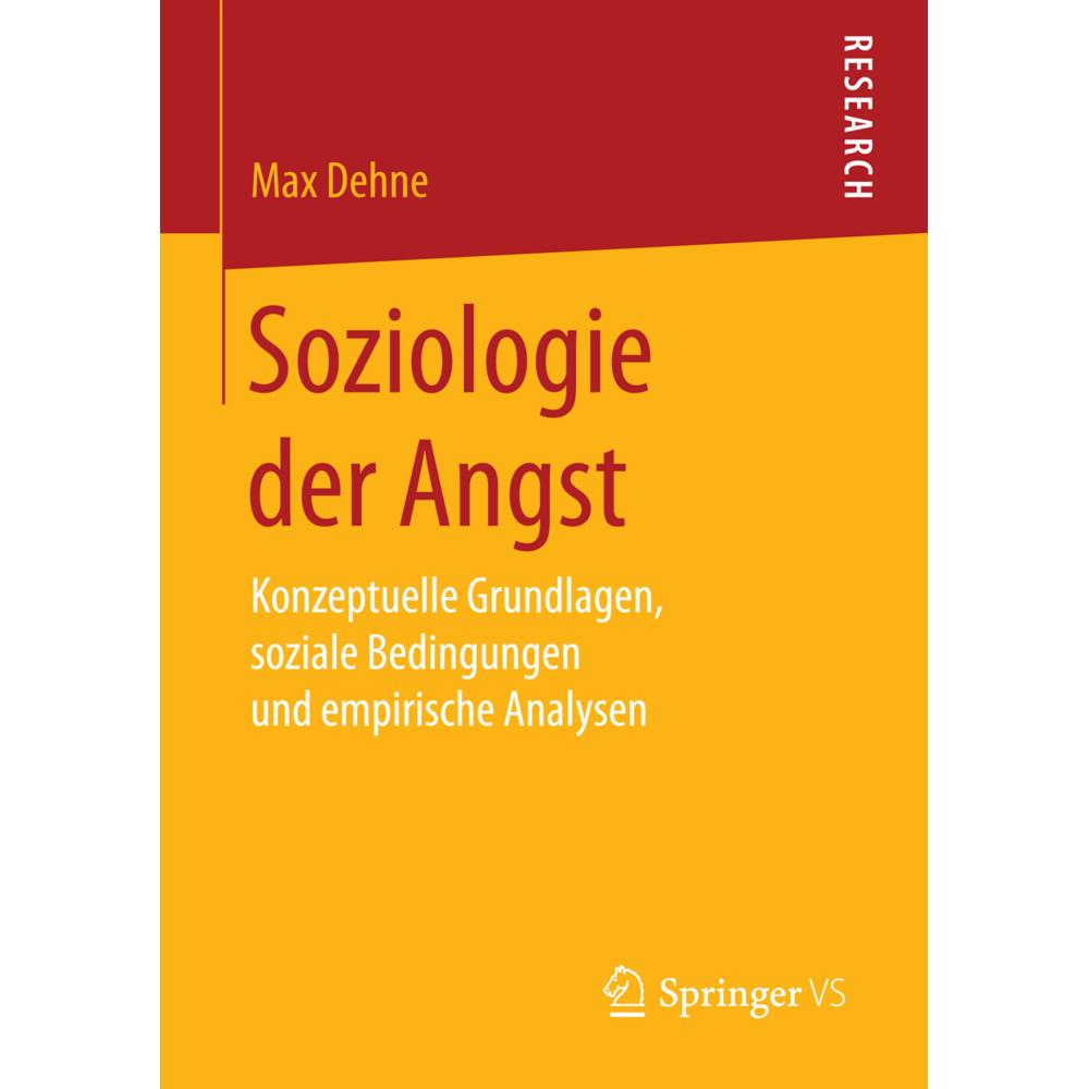 Soziologie der Angst, Fachbücher von Max Dehne