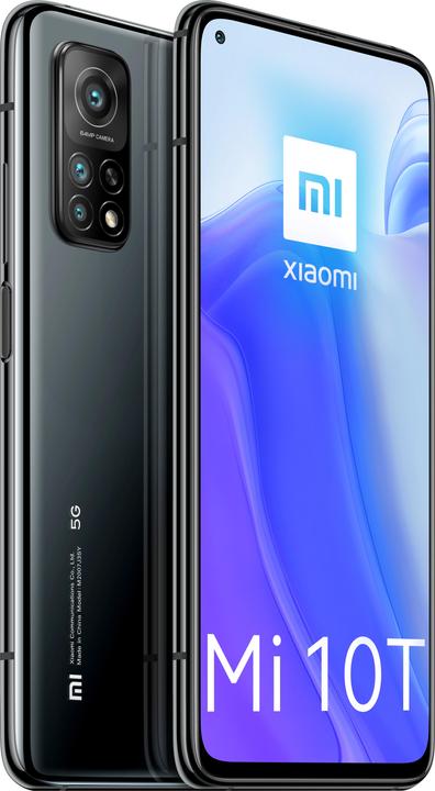 Produktbild Xiaomi Mi 10T (8GB) (128 GB, Cosmic Black, 6.67", Dual SIM, 64 Mpx, 5G)