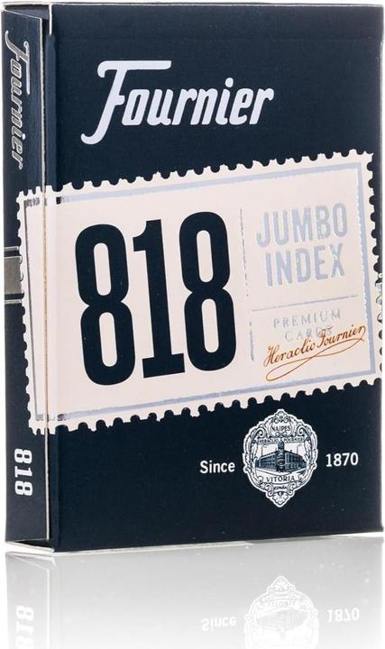 Produktbild Bicycle Karten 818 - Rot/Blau (2 Jumbo -Index)