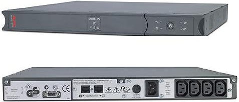 Produktbild APC SC450RMI, Rack (450 VA, 280 W, Line-Interaktiv USV)