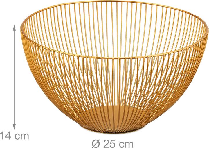 Actual product image Relaxdays Fruit bowl (25 x 25 x 14 cm)