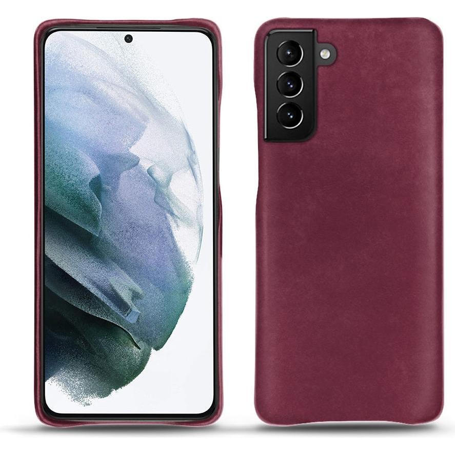 Noreve Lederschutzhülle (Samsung Galaxy S21+), Smartphone Hülle, Violett