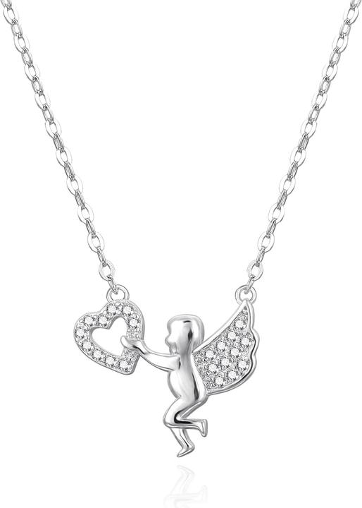 Immagine prodotto Agato Collana d'argento con angelo Agt-N019w (Argento)