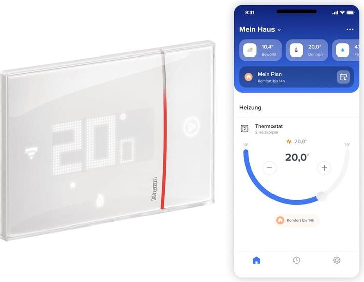 Produktbild Legrand Raumthermostat Bticino Smarther 2 Weiss