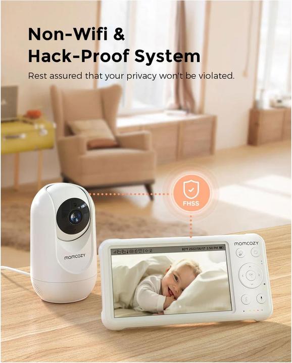 Produktbild Momcozy Babyphone (Babyphone mit Kamera, 300 m)