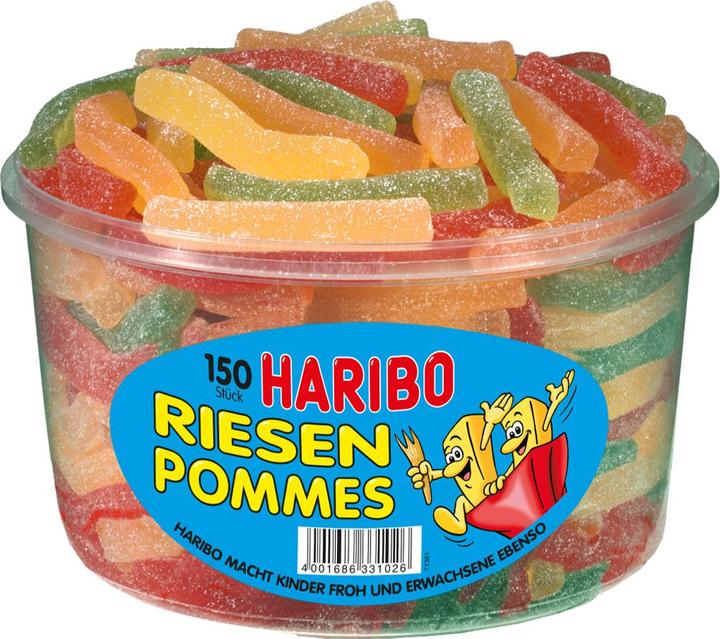 Image du produit Haribo Riesen-Pommes (150 pcs, 1200 g)