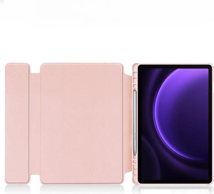 Produktbild Cover-Discount Galaxy Tab S9 FE+ - 360-Grad Tablet Hülle rosa (Galaxy Tab S9 FE+)