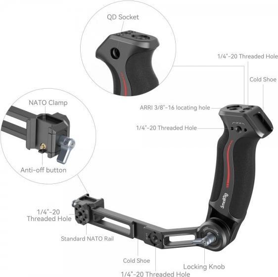 Produktbild SmallRig Handgrip (Gimbal Griff)