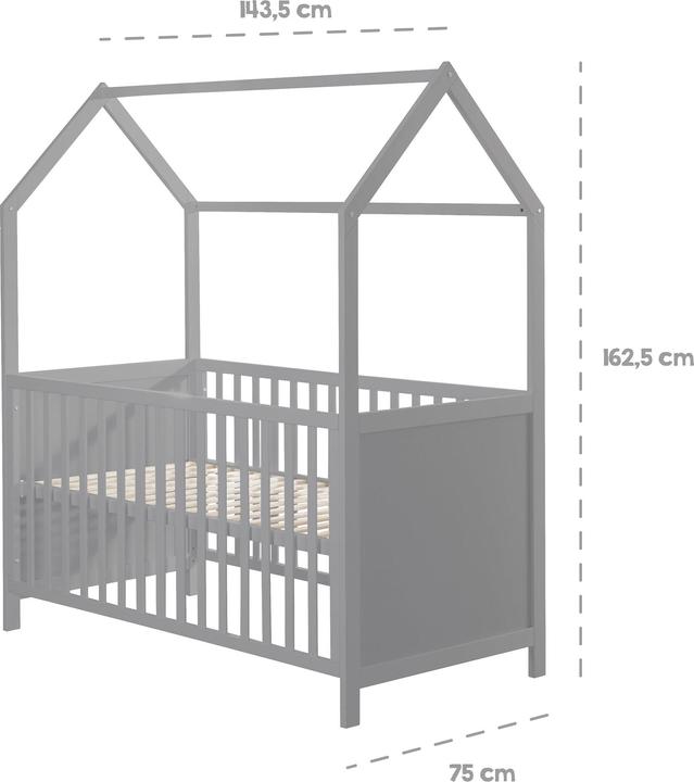 Produktbild Roba Hausbett (70 x 140 cm)