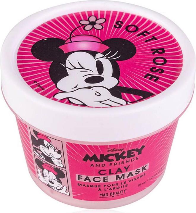 Mad Beauty Minnie Mouse Soft Rose Scented Clay Face Mask 90ml (95 ml)