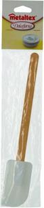 Actual product image Metaltex Dough scraper with wooden handle