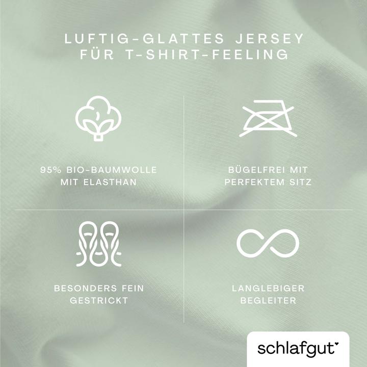 Produktbild schlafgut Knitted Jersey (Duvetbezug, 60 x 80 cm)