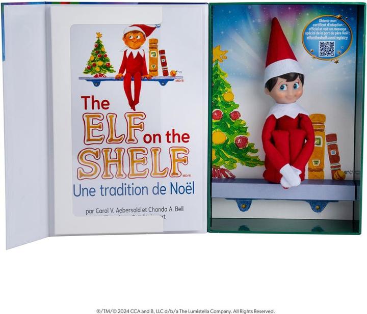 Actual product image Elf on the Shelf Boy, F version