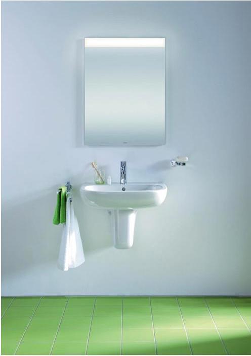 Image du produit Duravit Plan de toilette D-Code 60 cm blanc 2310600000 (460 mm, 600 mm)