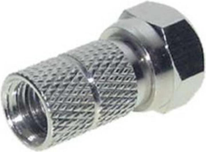 Eneroid F-Stecker, 6,5 mm, Aufdrehmontage