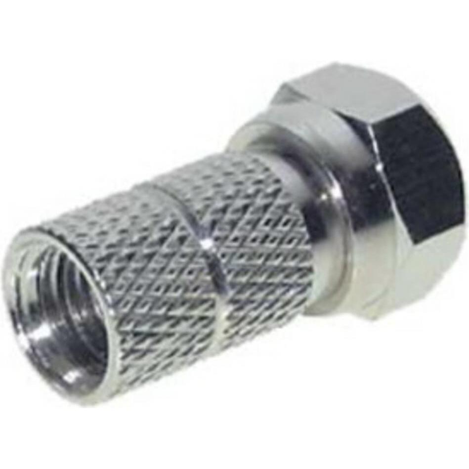 Eneroid F-Stecker, 6,5 mm, Aufdrehmontage, Audio Adapter