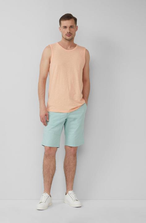 Produktbild S.Oliver T-Shirt Baumwoll-Tanktop mit Flammgarnstruktur (M)