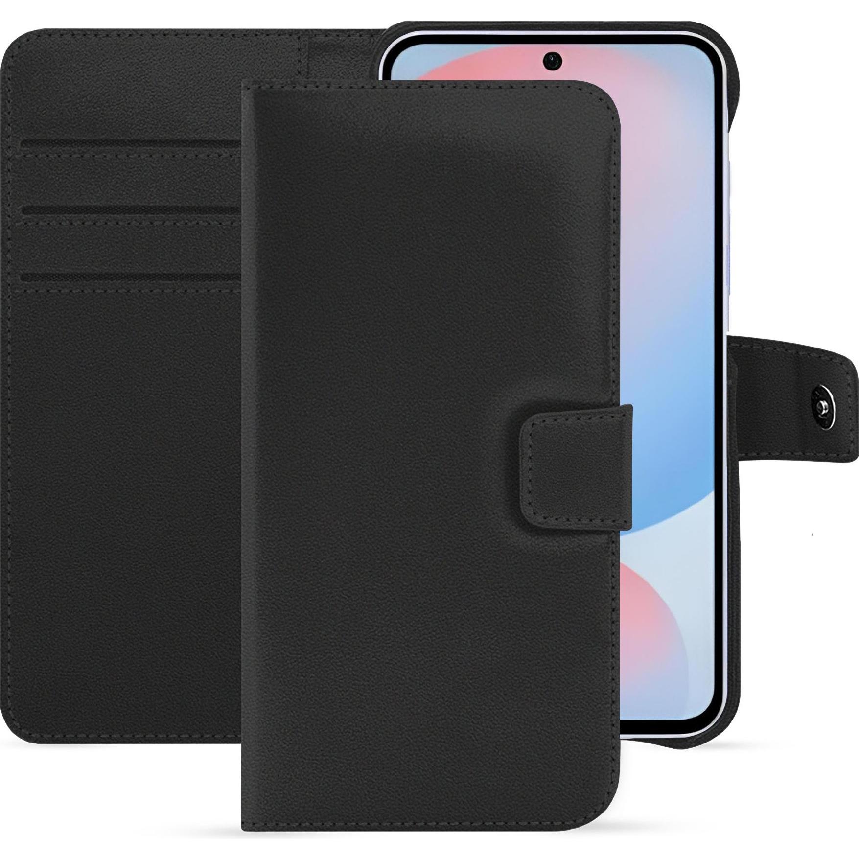 Noreve Lederschutzhülle Samsung Galaxy A56 (Samsung Galaxy A56), Smartphone Hülle, Schwarz
