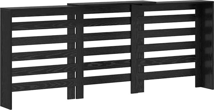 Produktbild VidaXL Schwarzes Eichen-Radiatorcover