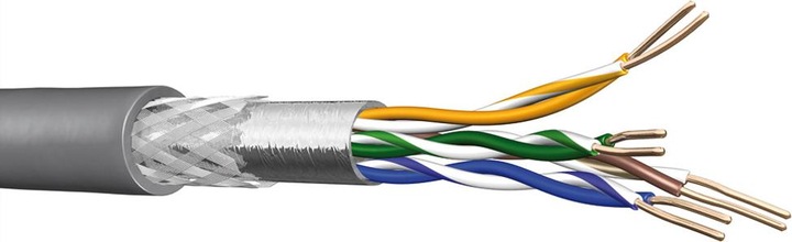 Actual product image Draka Network cable (PiMF, CAT6a, 15 m)