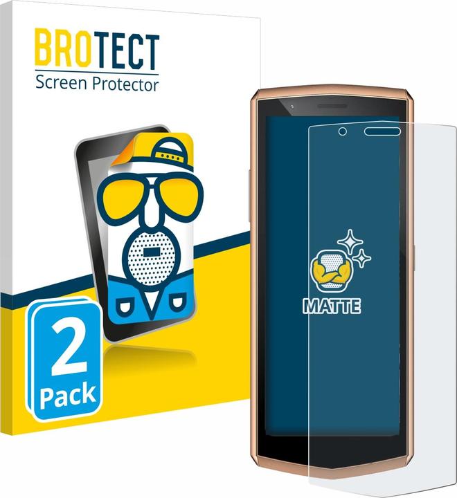 Produktbild BROTECT Entspiegelungs-Schutzfolie Displayschutz Matt (2 Stück, Cubot Pocket 3)