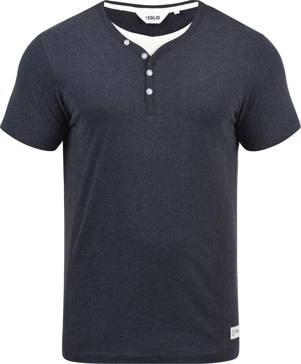 Immagine prodotto Solid Dorian T-Shirt A Maniche Corte Maglietta Da Uomo Con Collo Grandad (S)